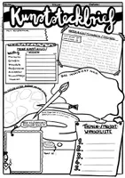 Vorschau - Arbeitsblätter - Mein Kunststeckbrief - Kunst - Kennenlernen - Seite 3