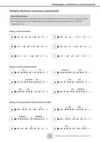 Vorschau - Unterrichtsreihen - 3 Arbeitsblätter: Hörübungen zu Rhythmen und Notenwerten (+ Lösungen) - Seite 1