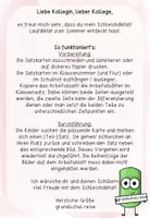 Vorschau - Arbeitsblätter - Schleichdiktat/ Laufdiktat Sommer Kl. 3/4 - Seite 1