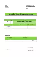 Vorschau - Stundenentwürfe - Unterrichtsentwurf Pilze der heimischen Wälder - Deckblatt