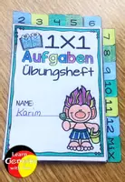 Vorschau - Arbeitsblätter - Übungsheft kleines Einmaleins 1x1 - Seite 1