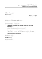 Vorschau - Arbeitsblätter - Bewerbungsvorlage in Word - schnell auszufüllen - Bewerbung - Seite 2