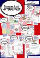 Vorschau - Arbeitsblätter - Schatzsuche: Treasure hunt (Playway 4. Klasse, Unit 7) - Deckblatt