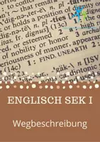 Vorschau - Arbeitsblätter - Wegbeschreibung auf Englisch - Arbeitsblätter + Zusatz - Deckblatt