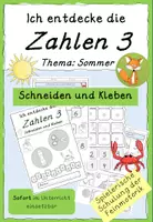 Vorschau - Arbeitsblätter - Ich entdecke die Zahlen 3 Feinmotorik Vorschule/Klasse 1 - Deckblatt