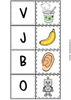 Vorschau - Spiele - ABC Anlaut - Domino | 1. Klasse | KOSTENLOS - Seite 3