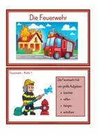Vorschau - Arbeitsblätter - Karteikarten Feuerwehr - Seite 2