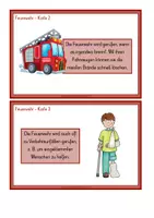 Vorschau - Arbeitsblätter - Karteikarten Feuerwehr - Seite 3