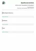 Vorschau - Arbeitsblätter - stift.herz.hand - Rezeptblätter für Rezeptbuch - Seite 1