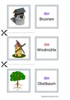 Vorschau - Spiele - Auf dem Bauernhof - Spiel Paare finden DAF/DAZ - Seite 1