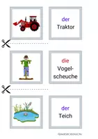 Vorschau - Spiele - Auf dem Bauernhof - Spiel Paare finden DAF/DAZ - Seite 2