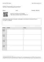 Vorschau - Lehrpläne/Lehrermaterial - Blanko-Stoffplan (Stoffverteilungsplan Mecklenburg-Vorpommern 2021/22) - Seite 1