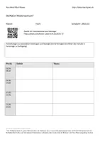 Vorschau - Lehrwerke/Schulbücher - Blanko-Stoffplan (Stoffverteilungsplan Niedersachsen 2021/22) - Seite 1