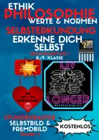 Vorschau - Stundenentwürfe - STUNDENRASTER STUNDE 5 - Selbstbild & Fremdbild - Deckblatt