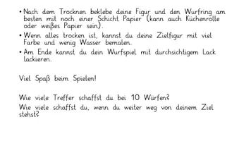 Vorschau - Mal- und Bastelvorlagen - Werken: Ein eigenes Wurfspiel gestalten. Beispiel: Kaktus-Wurfspiel - Seite 3