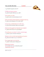 Vorschau - Text - Mis comidas favoritas Lectura: Text / Spanish /Das Essen - Seite 2