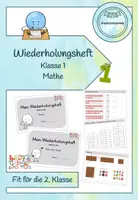 Vorschau - Arbeitsblätter - Materialpaket: Wiederholungshefte/Übungshefte Klasse 1-4 Deutsch & Mathe - Seite 1
