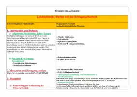 Vorschau - Stundenentwürfe - Leichtathletik 1: Wurf - Seite 2