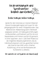Vorschau - Arbeitsblätter - Redewendungen & Sprichwörter bildlich darstellen (Kunstprojekt) - Seite 1