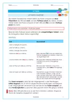 Vorschau - Merkblätter - Zusammenfassung - le passé composé Simon Bigagli - Seite 1