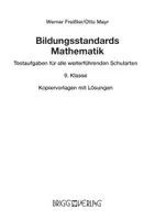 Vorschau - Arbeitsblätter - Bildungsstandards Mathematik - 9. Klasse - Seite 1