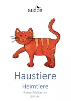 Vorschau - Fördermaterial/Inklusion - DaZ Wortschatz Haustiere - Reine Bildkarten mit farbigen Artikelpunkten zur Sprachförderung - Vorkurs Deutsch Kindergarten Kita Vorschule - Deckblatt