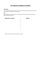Vorschau - Arbeitsblätter - Die Physiker - Die Chefärztin und Möbius im Vergleich - Seite 1