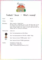 Vorschau - Spiele - *FREEBIE* Football Soccer - Whats missing? - Seite 1