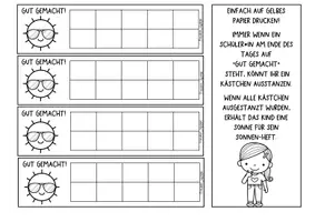 Vorschau - Arbeitsblätter - Kostenloses Sonnen-Heft + Sammelkarte I Verstärkersystem - Seite 2