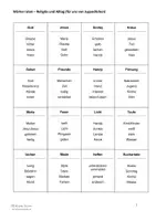 Vorschau - Spiele - Spiel - Wörter raten (wie Tabu®) - Seite 1