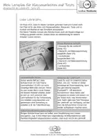 Vorschau - Arbeitsblätter - Mein Lernplan für Klassenarbeiten und Tests - Deckblatt
