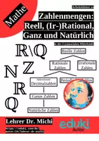 Vorschau - Arbeitsblätter - Strukturlegen: Rationale, Irrationale, Ganze und Natürliche Zahlen (Zahlenmengen; +Lösung) - Deckblatt
