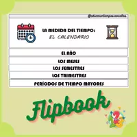 Vista previa - Unidades / Secuencias / Situaciones de Aprendizaje - Flipbook medida del tiempo: El calendario - Portada