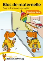 Vorschau - Stationenlernen - Bloc de maternelle - Concentration et perception À partir de 5 ans - Deckblatt