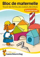 Vorschau - Stationenlernen - Bloc de maternelle - Trouver des formes, des couleurs, des erreurs À partir de 4 ans - Deckblatt