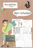 Vorschau - Arbeitsblätter - Mini-Heftchen "Mein Schulstart" - Deckblatt