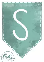 Vorschau - selbst erstellte Cliparts/Grafiken - Wimpelkette Vorlage zum abändern - Schöne Ferien - Seite 1