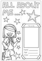 Vista previa - Unidades / Secuencias / Situaciones de Aprendizaje - ALL ABOUT ME - LAPBOOK - página 3