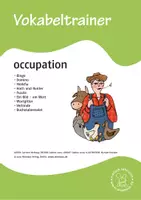 Vorschau - Spiele - Wortschatz- und Vokabeltrainer Englisch: Jobs/ Berufe - Deckblatt