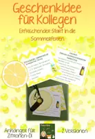 Vorschau - Anderer Materialtyp - FREEBIE - Geschenkidee Sommerferien - Deckblatt