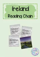 Vorschau - Spiele - Ireland - Reading Chain (Lesespiel Irland) - Deckblatt