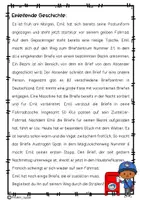 Vorschau - Arbeitsblätter - Lesespaziergang - "Bei der Post" I Kl. 1-2 - Seite 3