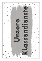 Vorschau - Poster - Unsere Klassendienste (im Pünktchen-Design) - Seite 2