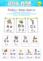 Vorschau - Fördermaterial/Inklusion - Anlautkarten (DR + LA) farbig - 143 Karten - Deckblatt