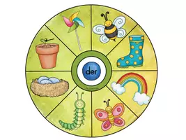 Vorschau - Fördermaterial/Inklusion - Klammerkarten_Frühling_DaZ_Artikel - Seite 3
