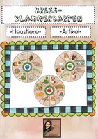 Vorschau - Fördermaterial/Inklusion - Klammerkarten_Haustiere_DaZ_Artikel - Deckblatt