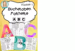 Vorschau - Arbeitsblätter - Buchstabeneinführung Klasse 1 | Anfangsunterricht Deutsch - Deckblatt