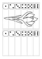 Vorschau - Arbeitsblätter - Puzzle, Würfelspiel & Schneideübung „KROKUS“ (Zahlen bis 6 & Würfel) - Seite 3