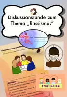 Vorschau - Arbeitsblätter - Diskussionsrunde zum Thema "Rassismus" - Deckblatt