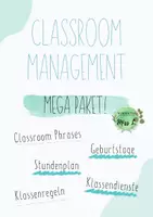 Vorschau - Poster - Classroom Management: Mega Paket - Deckblatt